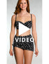 Get a 360 look at the Panache Florence balcony bikini in Black/White Polka Dot