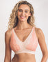 Royce Anya Non-Wired Full Cup Bralette Blush/Coral Pink