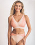 Royce Anya High Waist Brief Blush/Coral Pink