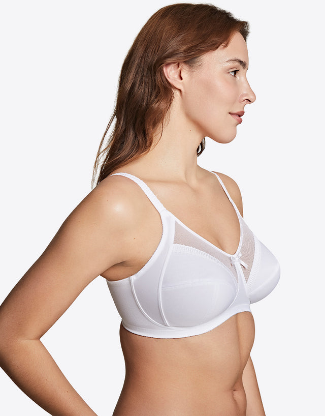 Royce Charlotte Comfort Bra White
