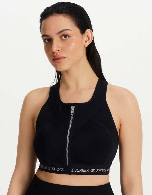 Shock Absorber InfinitY Power Non-Wired Sports Bra Black