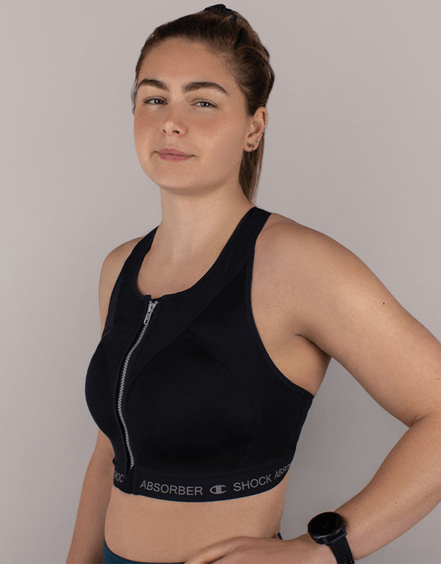 Shock Absorber InfinitY Power Non-Wired Sports Bra Black