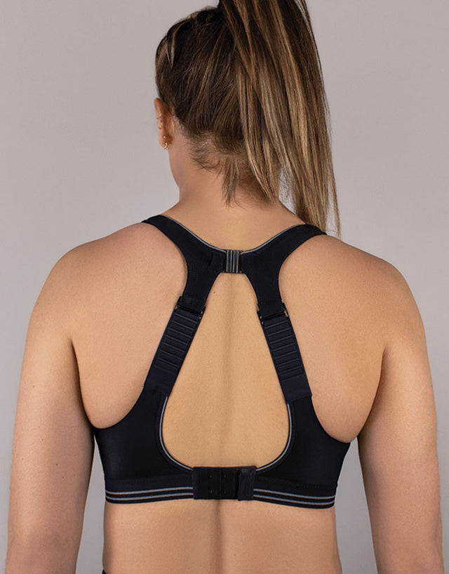 Shock Absorber Ultimate Run Non Padded Sports Bra Black
