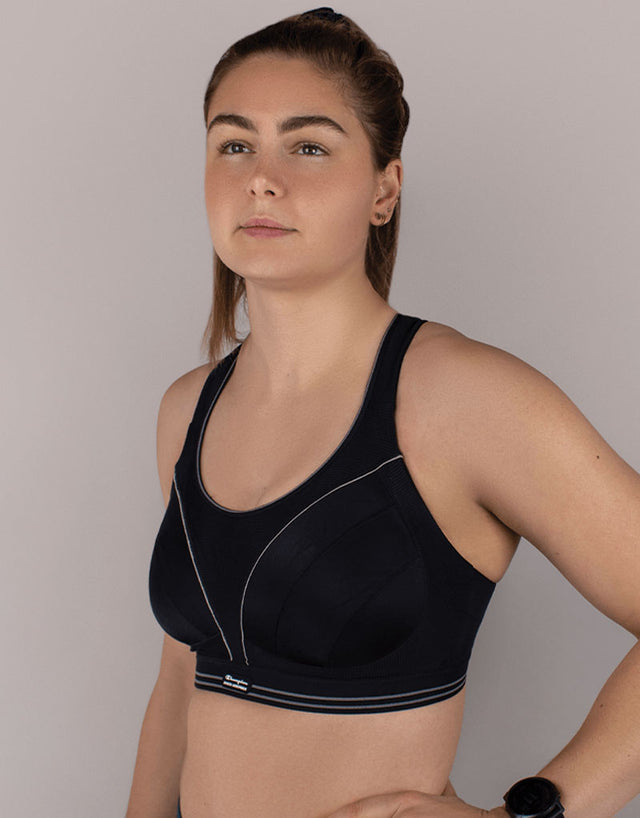 Shock Absorber Ultimate Run Non Padded Sports Bra Black