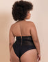 Scantilly Classique Plunge Strapless Padded Body Black