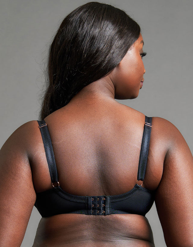 Scantilly Friction Balcony Bra Black