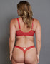 Scantilly Friction Balcony Bra Lipstick Red