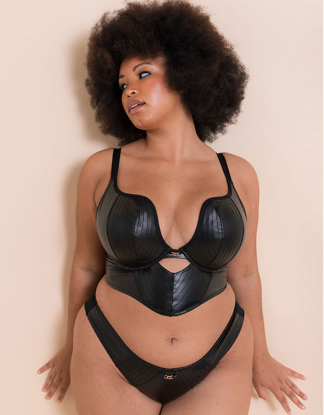 Scantilly Hell For Pleather Brazilian Black