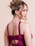 Scantilly Indulgence Multiway Stretch Lace Body Berry Purple