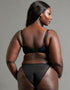 Scantilly Intoxicated Deep Plunge Bra Black