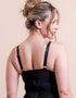 Scantilly Mirage Wired Plunge Slip Dress Black