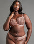 Scantilly Restraint Balcony Bra Dusty Rose