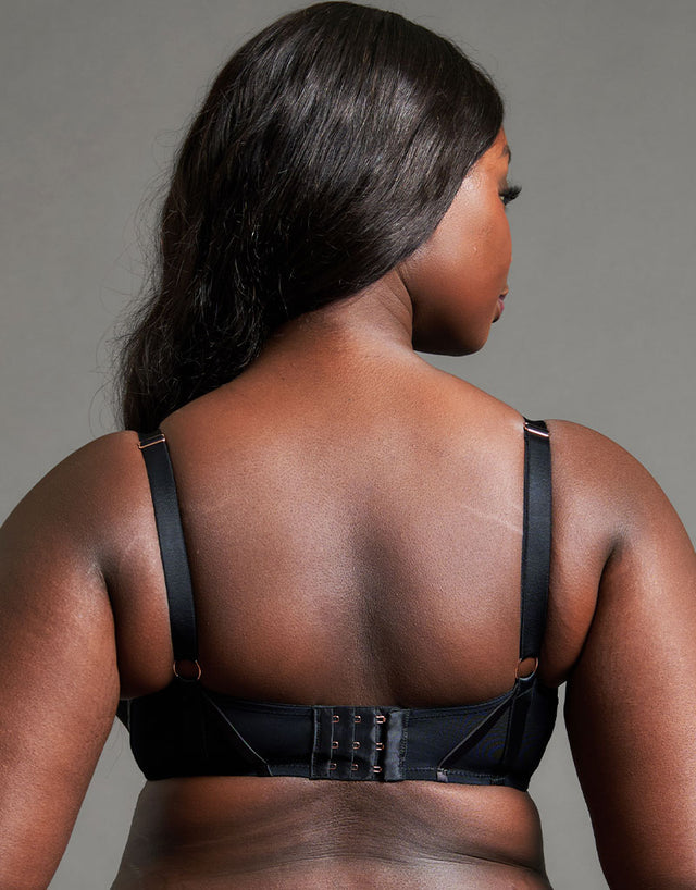 Scantilly Scandal Plunge Bra Black
