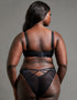 Scantilly Scandal Plunge Bra Black