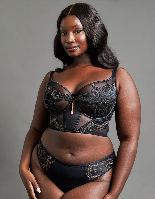 Scantilly Showgirl Brazilian Brief Black