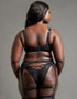 Scantilly Studded Seduction Suspender Belt Black