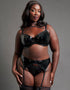 Scantilly Studded Seduction Tanga Brief Black