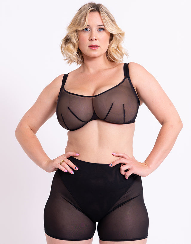 Scantilly Superheroine Cycling Short Black
