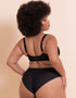 Scantilly Swerve High Waist Brief Black