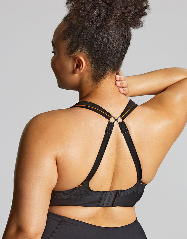 Sculptresse by Panache Activate Non Padded Sports Bra Black