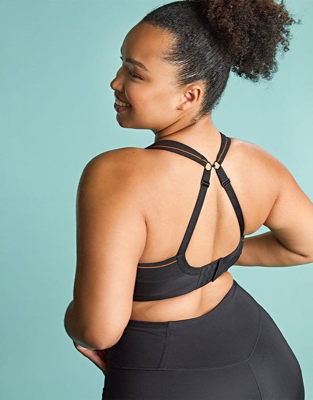 Sculptresse by Panache Activate Non Padded Sports Bra Black