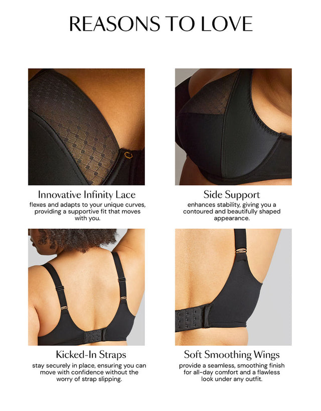 Sculptresse By Panache Bliss Full Cup Bra Noir