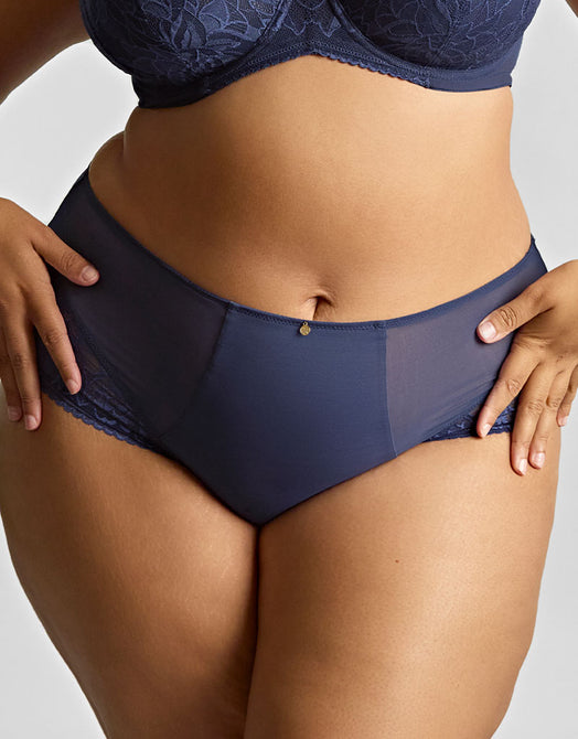 Sculptresse By Panache Dream High Waist Brief Navy Blue