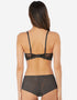 Wacoal Lace Perfection Short Charcoal Grey