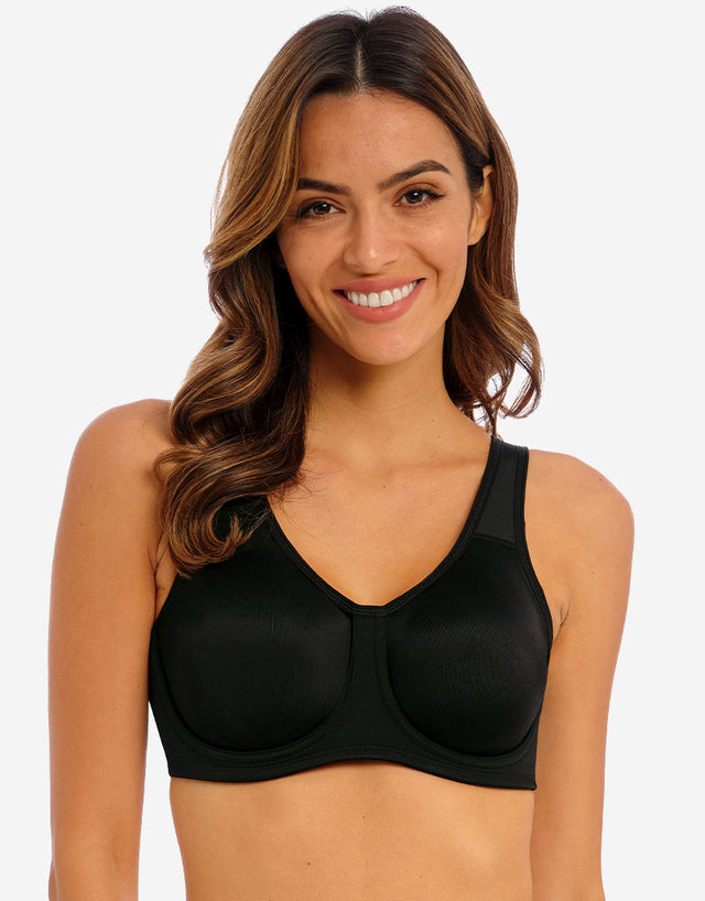 Wacoal Simone Full Cup Sports Bra Black