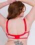 Scantilly Tantric Balcony Bra Pink/Red