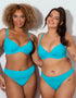 Curvy Kate Daily Plunge Bra Turquoise
