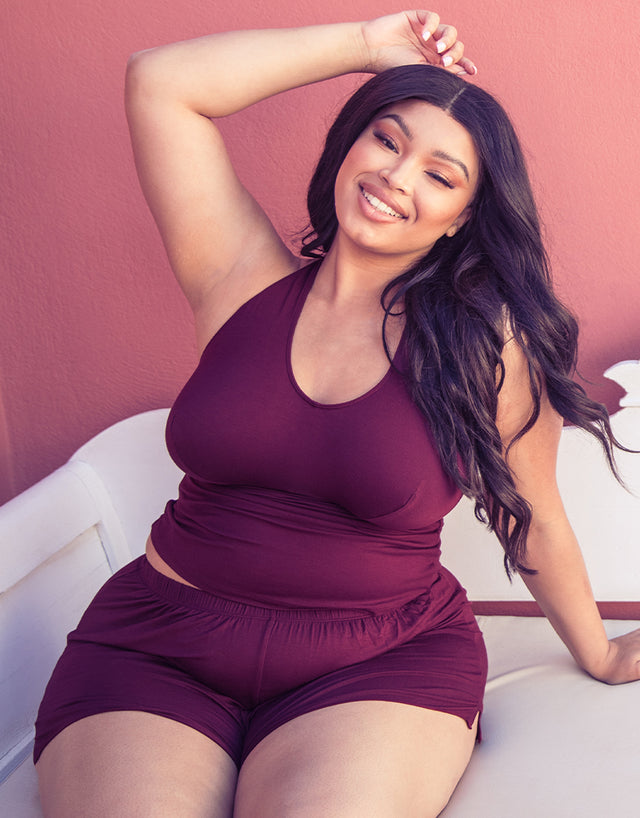 Curvy Kate Softease Vest Top Fig