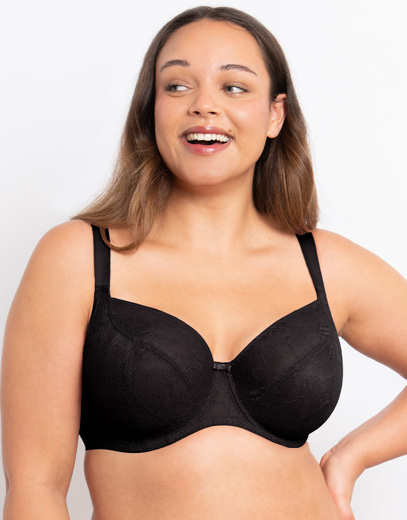 Flirtelle Thalia Balcony Bra Black