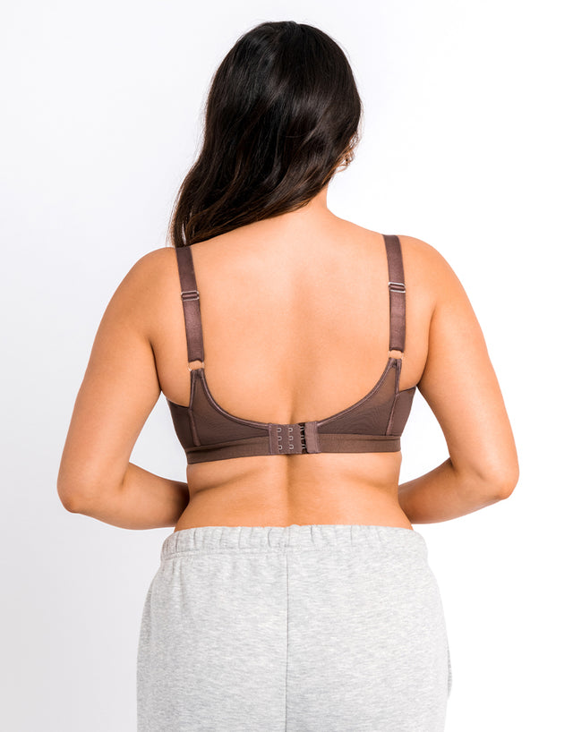 Curvy Kate Get Up and Chill Non-Wired Bralette Cocoa