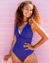 Curvy Kate Twist and Shout Non Wired Swimsuit Ultraviolet