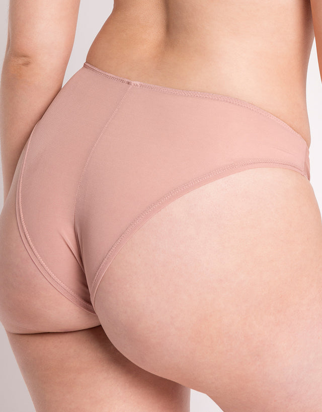 Curvy Kate Eye Spy Brazilian Brief Blush