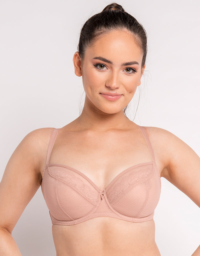 Curvy Kate Eye Spy Balcony Bra Blush