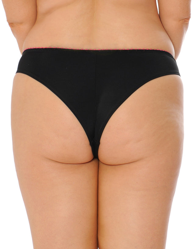 Curvy Kate Smoothie Soul Brazilian Brief Black