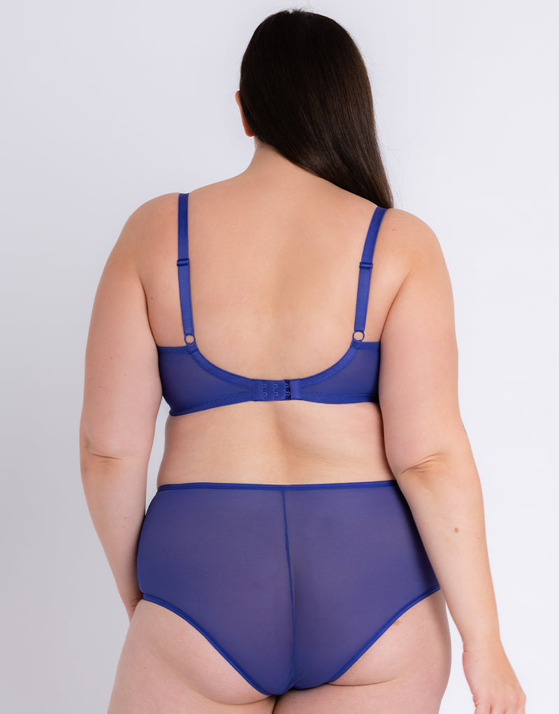 Curvy Kate Victory Side Support Balcony Bra Ultraviolet