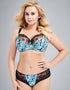 Nessa Klara Balconette Bra Black Floral