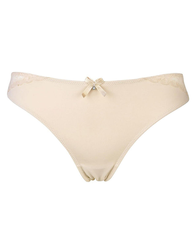 Pour Moi Eden Brazilian Brief Oatmeal Beige