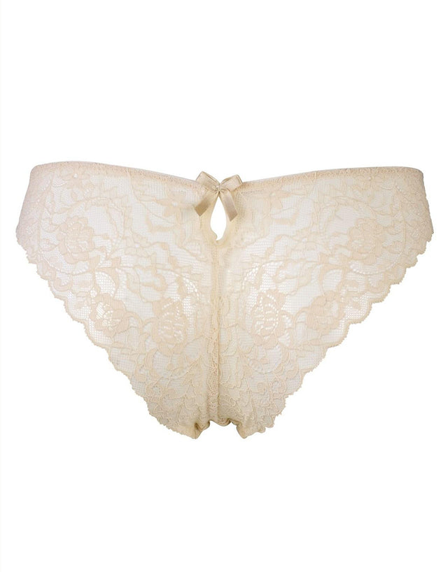Pour Moi Eden Brazilian Brief Oatmeal Beige