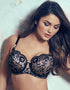 Pour Moi Opulence Balconette Bra Black/Pink