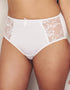 Pour Moi Imogen Rose Embroidered Brief White