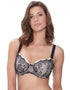 Fantasie Isabella Padded Half Cup Bra Shadow Black/Silver