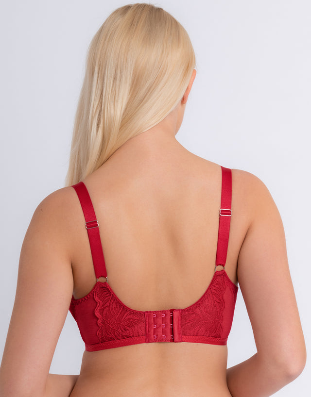 Curvy Kate Lace Daze Balcony Bra Lipstick Red