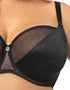 Gorsenia Orchid Balconette Bra Black