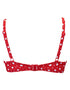 Pour Moi Mini Maxi Balconette Bikini Top Red