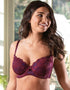 Pour Moi Amour Full Cup Bra Sangria/Cobalt