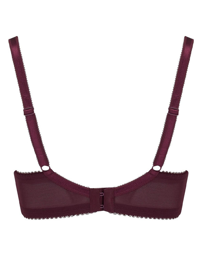 Pour Moi Amour Full Cup Bra Sangria/Cobalt